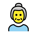 Old Woman SVG Icon